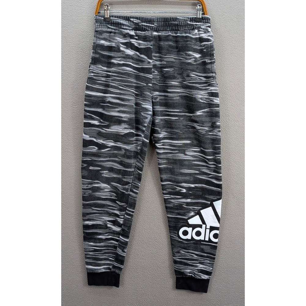 Adidas Men's Sweatpants Camo Athletic Joggers Size XL Pockets Drawstring Logo